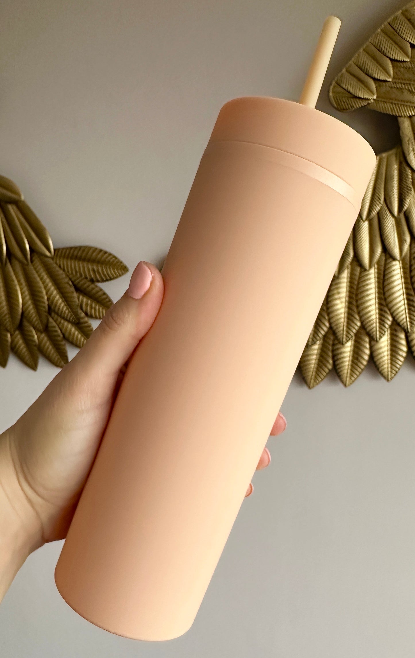 Light Nude Skinny Tumbler